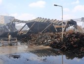 محافظ المنوفية يعلن الانتهاء من أعمال تبريد حريق مخزن الإطارت