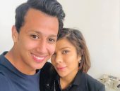 شاهد عمرو جمال مهاجم الأهلى ينشر صورته مع أصالة