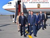 الرئيس السيسي يصل سوتشى قادما من موسكو