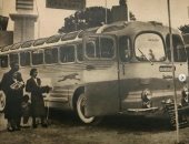 لو مهتم بالعربيات القديمة.. شاهد أقدم معرض سيارات بمصر سنة 1950