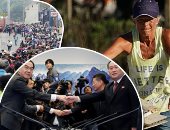 صور.. العالم هذا الصباح.. آلاف المهاجرين يفرون من هندوراس إلى أمريكا بسبب الفقر والعنف.. الأمريكيون يعيدون إعمار مناطق إعصار مايكل بولاية فلوريدا.. مباحثات ثنائية بين ممثلى الكوريتين بالمنطقة المنزوعة السلاح