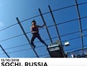 فيديو.. مشاهد من مهرجان القفز السنوى بسوتشى الروسية