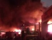 تعرف على قرارات النيابة بشأن حريق مخزن الكاوتش بشبين الكوم في المنوفية