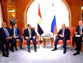 بوتين للسيسى:  نقدر دور مصر كركيزة أساسية للأمن والاستقرار فى الشرق الأوسط 
