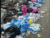 شكوى من انتشار القمامة والمخلفات الطبية خلف مصنع طنطا للزيوت
