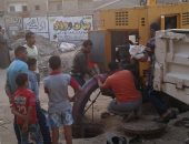 الجيزة لمياه الشرب: إصلاح ماسورة حدائق الأهرام وحل أزمة الطفوحات بالكونيسة