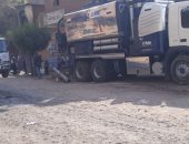 قارئ يرسل صور استجابة شركة مياه الجيزة لشكوى الأهالى من الصرف الصحى ببشتيل