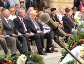 صور.. إحياء ذكرى ضحايا معركة العلمين بالحرب العالمية بحضور أوروبى وعالمى