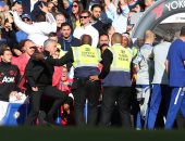 شاهد.. تفاصيل مشاجرة مورينيو بعد هدف تشيلسى القاتل ضد مان يونايتد