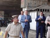 مدير أمن المنوفية يتفقد الخدمات الأمنية بمركز بركة السبع