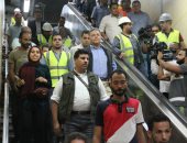 جولة مفاجئة لوزير النقل لمتابعة تنفيذ المرحلة الرابعة للخط الثالث للمترو