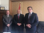 مساعد وزير الخارجية يستقبل رئيس جامعة طنطا لبحث التعاون للإعداد لمؤتمر الصحة الافريقية