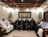 وفد وزارة الشباب والرياضة يلتقى رئيس الاتحاد العربى للتطوع بالبحرين