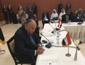 سامح شكرى: توافق مصرى سودانى لوضع الاتفاقيات الموقعة موضع التنفيذ لصالح الشعبين