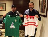 صور.. الزمالك يضيف "كماتشو" عربياً ويصطحب زيه القديم فى اجتماع الاتحاد