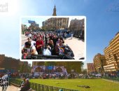 صور.. يد تحمل السلاح وأخرى توفر الغذاء.. "الداخلية" توفر أطنان الخضروات للمواطنين.. البطاطس بـ6 والطماطم بـ5 جنيهات لمواجهة الغلاء والاحتكار.. السيدات تتوافد على الشوادر بالزغاريد.. ومواطنة: "كدا هنعرف نطبخ"