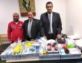 جمارك برج العرب تضبط محاولة تهريب كمية من أجهزة ومستلزمات طب الأسنان