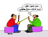 مش عايز أتقل لسه عامل دماغ بطاطس.. ارتفاع أسعار الخضروات فى كاريكاتير اليوم السابع