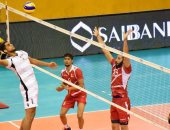 "صور".. البحرين تهزم عمان 3/0 فى  انطلاق البطولة العربية للطائرة