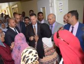 محافظ بنى سويف: تطوير العناية المركزة والدرن ومركز معلومات الصحة بتكلفة 6 ملايين جنيه بالجهود الذاتية