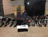 حبس تشكيل عصابى تخصص فى سرقة الدراجات البخارية بالمنوفية