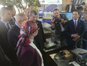 فيديو.. وزيرة البيئة: جهود الوزارة ساعدت فى عدم الشعور بالسحابة السوداء 