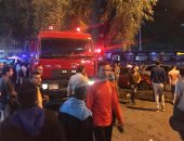 اندلاع حريق في مدخنة محل مأكولات بشارع مراد بالجيزة