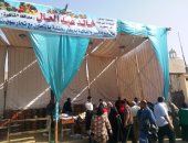 منفذ لبيع الخضر والفاكهة بأسعار سوق العبور فى حى المطرية