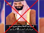 "اليوم السابع" يحذر من صفحة مزيفة تستغل اسمه لنشر أكاذيب عن السعودية