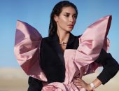 ياسمين صبرى فى أحدث جلسة تصوير بإطلالة مختلفة