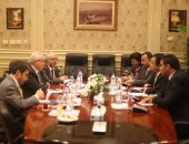 صور.. لجنة "حقوق الإنسان" تستقبل السفير الإيطالى بمقر البرلمان