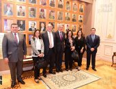 جمعية الصداقة البرلمانية المصرية البريطانية تستقبل السفير البريطانى بالقاهرة 