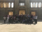 طلاب جامعة السويس يزورون استوديوهات مدينة الإنتاج الإعلامى