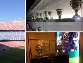 "الكامب نو" قلعة برشلونة الفاخرة.. متحف حافل بالبطولات وطرق عرض متطورة.. ساحة ميسى تلمع بالكرة الذهبية.. استاد يسع أكثر من 99 ألف متفرج.. غرف VIB للمشاهدين و5 نجوم لاستضافة الفرق الزائرة..فيديو وصور