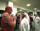 حضور  جماهيرى كبير لعرض المصارعة "كروان جول" بالمملكة العربية السعودية