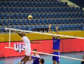  صور .. العراق تهزم الأردن 0/3  بالبطولة العربية للكرة الطائرة 