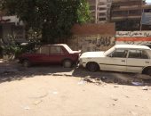 سيارات مهجورة بشوراع مدينة نصر تشكل خطورة على حياة المواطنين