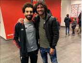 الننى لـ محمد صلاح بعد لقاء الأمس: "سعدت بلقائك أخى"