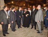 محافظ أسيوط يتفقد دير العذراء بالجبل الغربى وبيت القديسة مريم فى إطار إحياء مسار رحلة العائلة المقدسة