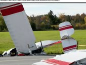 صور.. تصادم طائرتين فى أجواء العاصمة الكندية "أوتاوا"