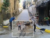 صور.. مبادرة يوم فى حب الإسكندرية تحيى "كوم الدكة" وتتجاهل منزل سيد درويش.. الأهالى: "درويش" عايش فى قلب كل واحد.. برلمانى: المنزل يتبع "الثقافة" ونطالب بتحويلة لمزار سياحى.. و"قصور الثقافة": لا تطوير للمنزل