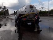 رئيس مدينة العريش يعلن الانتهاء من إزالة آثار الأمطار