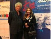 ليلى علوى تستعد لعرض فيلم المصير بساحة بورقيبة فى مهرجان قرطاج السينمائى
