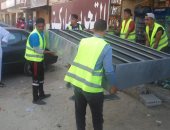 صور.. مديرية أمن الجيزة تواصل حملات إعادة الانضباط للميادين والشوارع 