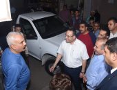 محافظ الإسكندرية يوقع جزاءات على شركة النظافة و الرصد البيئى