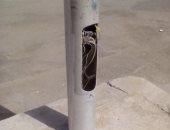 اضبط مخالفة.. أسلاك الكهرباء المكشوفة تهدد حياة المواطنين بمدينة السادات