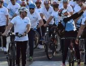 سيلفى مع الرئيس.. العداءة منال رستم تكشف كواليس صورتها مع السيسى