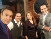رحاب صالح ونجوم ليالى التليفزيون ضيوف برنامج "الليلة" على الفضائية المصرية