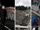 صور.. العالم هذا الصباح.. مكسيكو سيتى على وشك العطش بسبب انهيار شبكات إمداد المياه.. ماكرون يزور نصب تذكارى لإحياء مئوية نهاية الحرب العالمية الأولى.. وحائط للمواطنين بمترو نيويورك لتسجيل رسائلهم