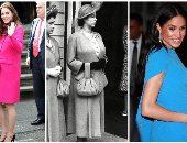من إليزابيث لميجان ماركل.. شاهد أزياء الحمل للعائلة الملكية على مر التاريخ